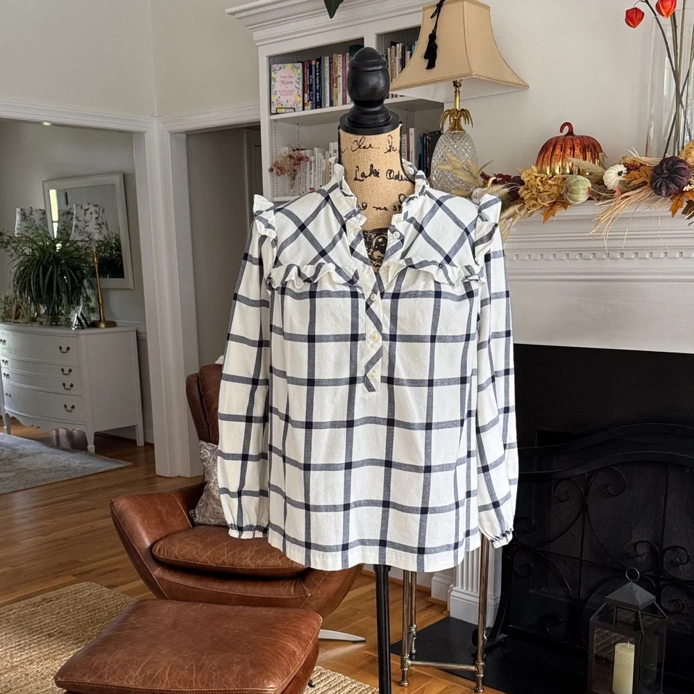 J. Crew Plaid Flannel